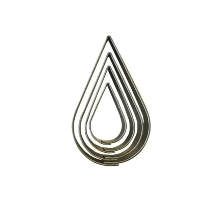 Cerf Dellier Emporte-pièces gouttes d'eau (x 4) Clearance