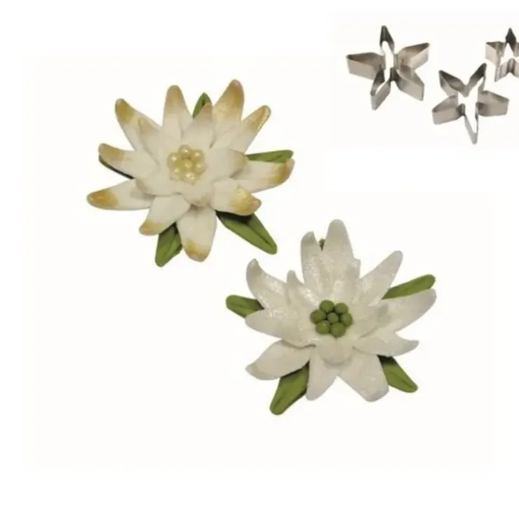 Cerf Dellier Emporte-pièces inox poinsettia PME (x 3) Sale
