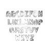 Cerf Dellier Emporte-pièces lettres alphabet Clearance