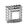 Cerf Dellier Emporte-pièces Petit biscuit carrés assortis inox (x3) Discount