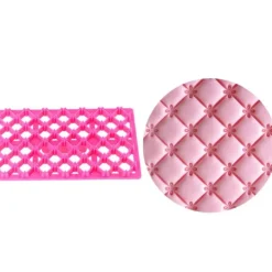 Cerf Dellier Empreinte effet matelassé broderie Clearance