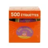 Cerf Dellier Etiquette adhésive Joyeux Anniversaire violet x500 Outlet