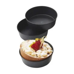 Cerf Dellier Exoglass 12 tourtières unies 10 cm Clearance