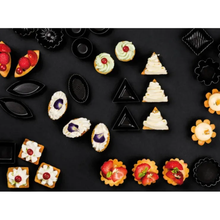 Cerf Dellier Exopan 25 moules à petits fours millasson 4,5 cm Discount