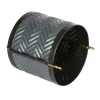 Cerf Dellier Exopan pâté en croûte rond à chevrons hauteur 9 cm diamètre 10 cm Discount