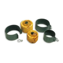 Cerf Dellier Exopan pâté en croûte rond cannelé hauteur 5 cm diamètre 6,5 cm Clearance
