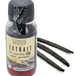 Cerf Dellier Extrait de vanille avec graines 50 ml Outlet