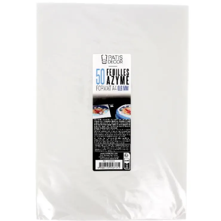 Cerf Dellier Feuille azyme A4 0,6 mm (x50) Hot