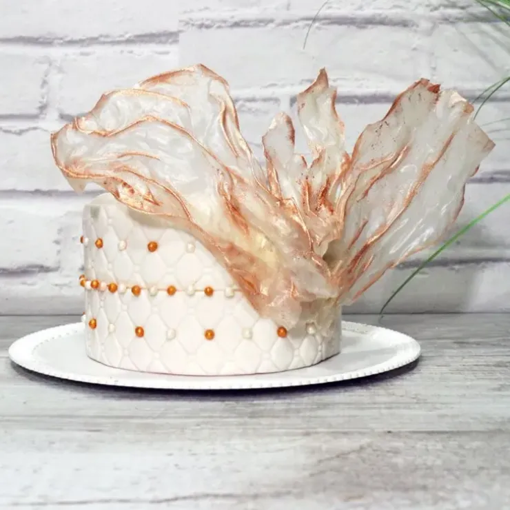 Cerf Dellier Feuilles alimentaires à base de riz spécial décors (x20) Online