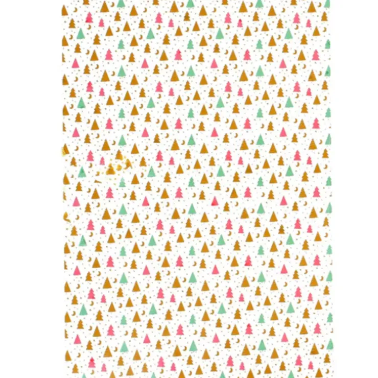 Cerf Dellier Feuilles transfert Sapins (x5) New