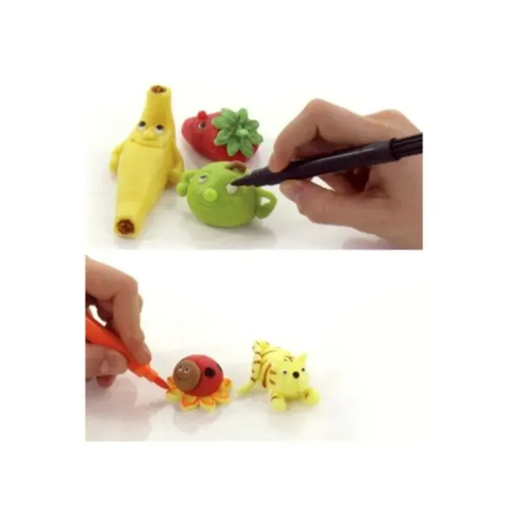 Cerf Dellier Feutre alimentaire jaune Hot
