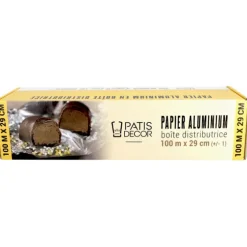 Cerf Dellier Film aluminium en boîte distributrice 100 m Discount