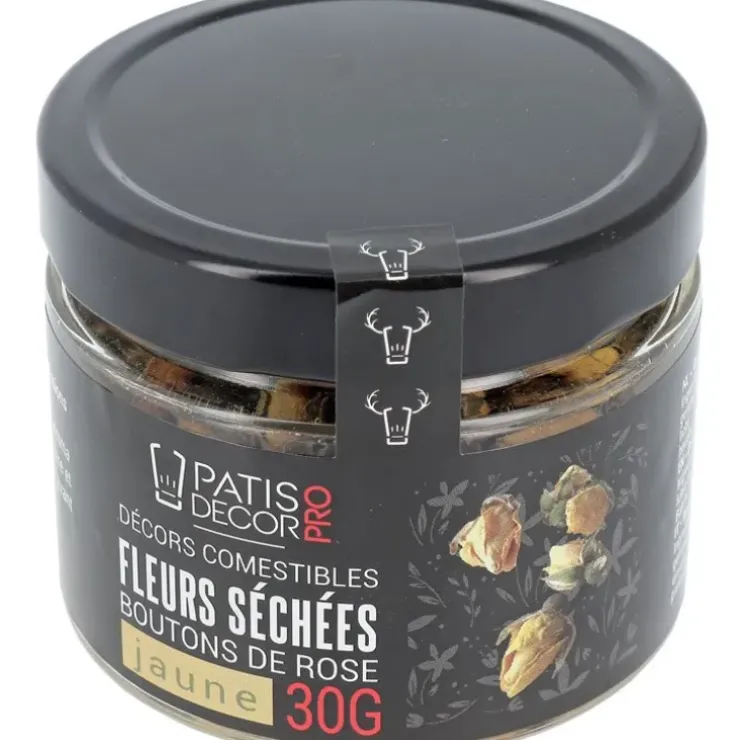 Cerf Dellier Fleurs séchées de roses jaunes 30 g Online
