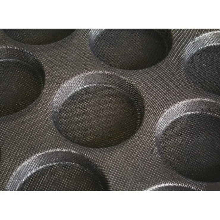 Cerf Dellier Flexipan Air plaque 600x400 de 15 petits pains buns 10,2 cm New