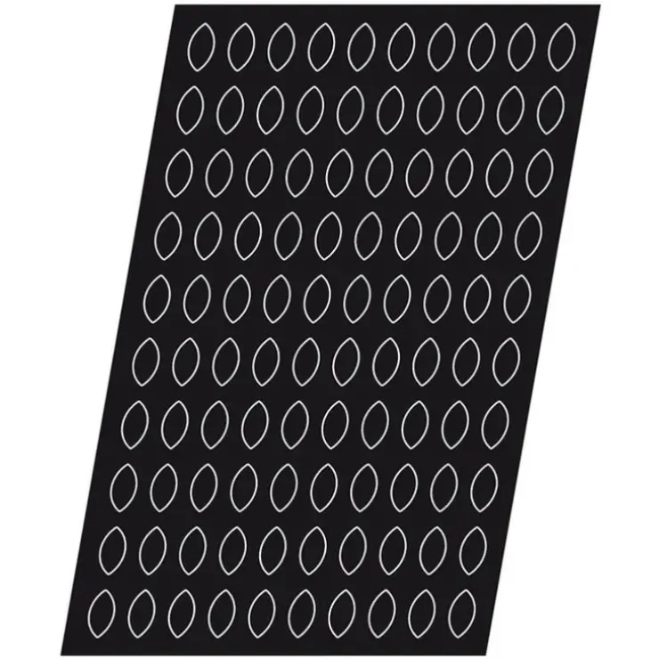 Cerf Dellier Flexipan GN 1/1 plaque de 43 quenelles moyennes 6,7x3,60x2,7 cm New