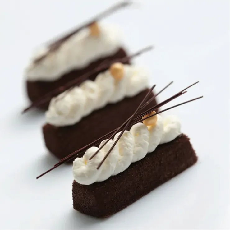 Cerf Dellier Flexipan 60x40 plaque de 120 bonbons chocolat mini-lingot 4,5x1,5 cm Hot