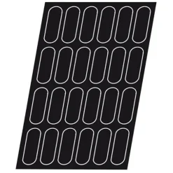 Cerf Dellier Flexipan 60x40 plaque de 24 brioches longues 13x4,8 cm Discount