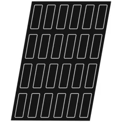 Cerf Dellier Flexipan 60x40 plaque de 24 cakes sans rainures 12x4 cm Discount