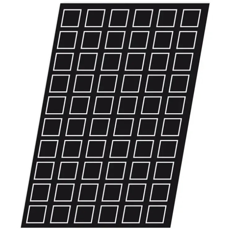 Cerf Dellier Flexipan 60x40 plaque de 60 carrés 45x45x12 cm Discount