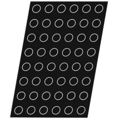 Cerf Dellier Flexipan 60x40 plaque de 48 cylindres 4x2 cm Online