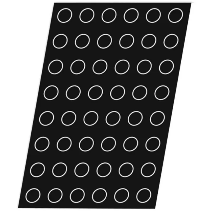Cerf Dellier Flexipan 60x40 plaque de 48 cylindres 4x2 cm Online