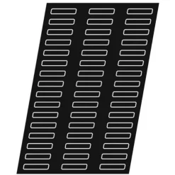Cerf Dellier Flexipan 60x40 plaque de 48 demi-cylindres 8,5x1,7 cm Outlet