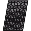 Cerf Dellier Flexipan 60x40 plaque de 60 hexagones 4,5x4 cm Hot