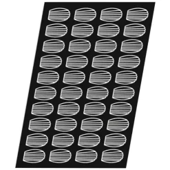 Cerf Dellier Flexipan 60x40 plaque de 40 madeleines 7,8x4,7 cm Outlet