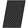 Cerf Dellier Flexipan 60x40 plaque de 96 médaillons 2,8 cm