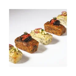 Cerf Dellier Flexipan 60x40 plaque de 56 mini-cakes droits bouchée 5x2,5 cm
