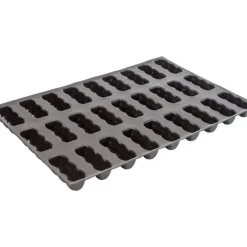Cerf Dellier Flexipan 60x40 plaque de 27 mini-chenilles 10x4x3,6 cm Outlet