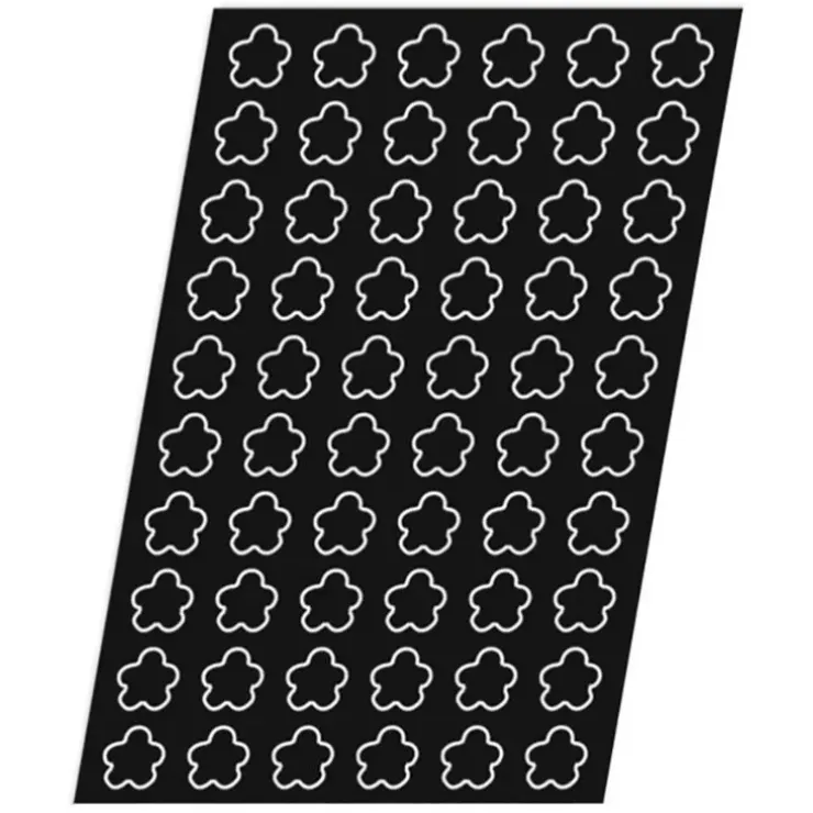 Cerf Dellier Flexipan 60x40 plaque de 60 mini-charlottes 3,5x1,5 cm Clearance