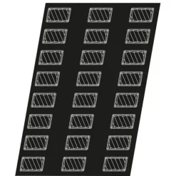 Cerf Dellier Flexipan 60x40 plaque de 24 ondines 7,9x4,9x2,9 cm Clearance