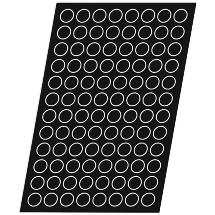 Cerf Dellier Flexipan 60x40 plaque de 96 pomponettes 3,6 cm New