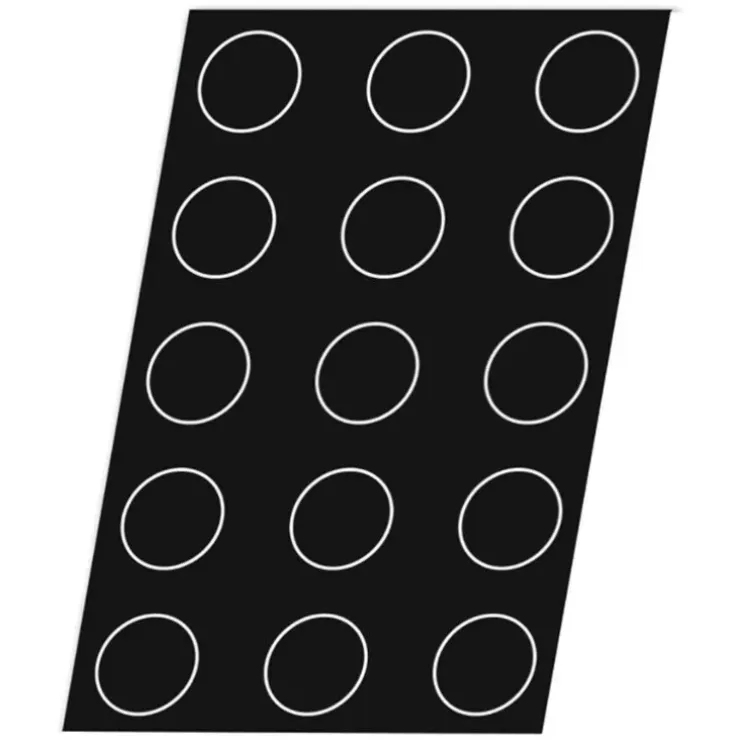 Cerf Dellier Flexipan 60x40 plaque de 60 quichettes tartelettes unies 4,2 cm Clearance