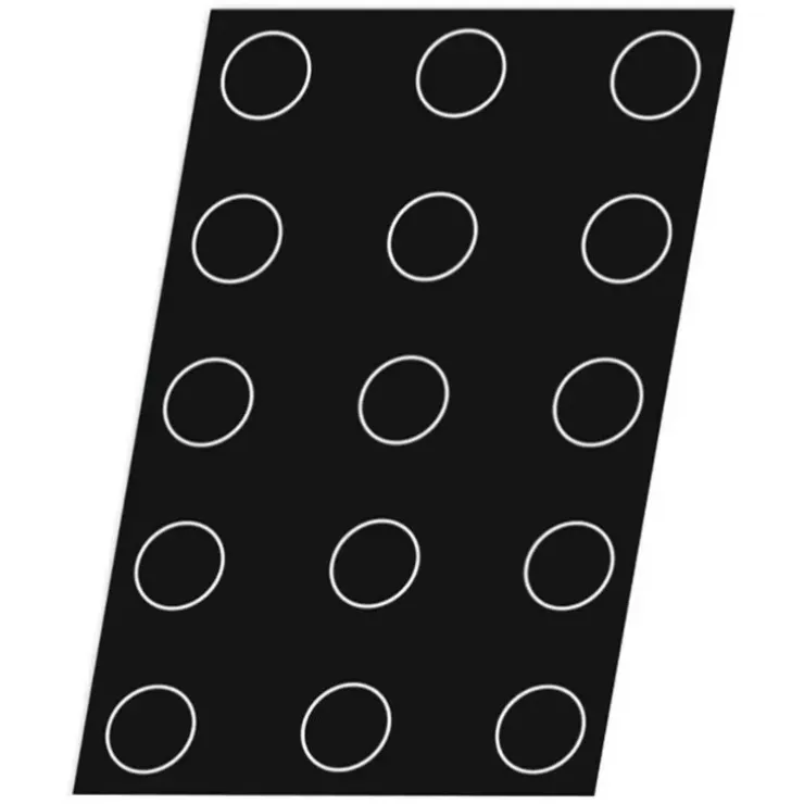 Cerf Dellier Flexipan 60x40 plaque de 15 quiches/florentins 10 cm Clearance