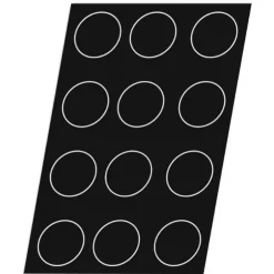 Cerf Dellier Flexipan 60x40 plaque de 12 quiches 10,5 cm Online