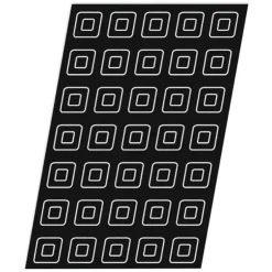 Cerf Dellier Flexipan 60x40 plaque de 24 savarins 7x7 cm