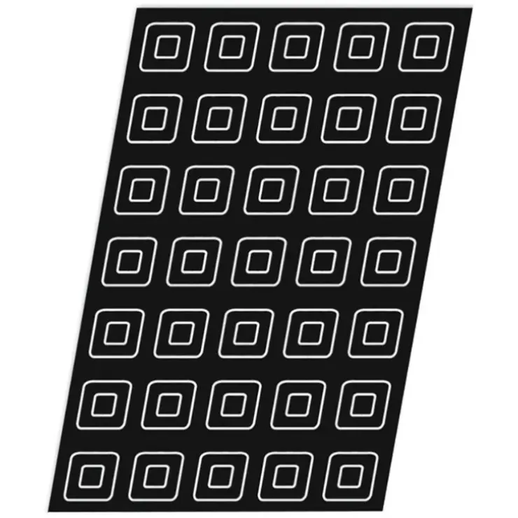 Cerf Dellier Flexipan 60x40 plaque de 35 savarins 5,6x5,6cm Hot