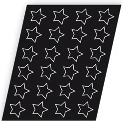 Cerf Dellier Flexipan 60x40 plaque de 24 étoiles 8 cm Clearance