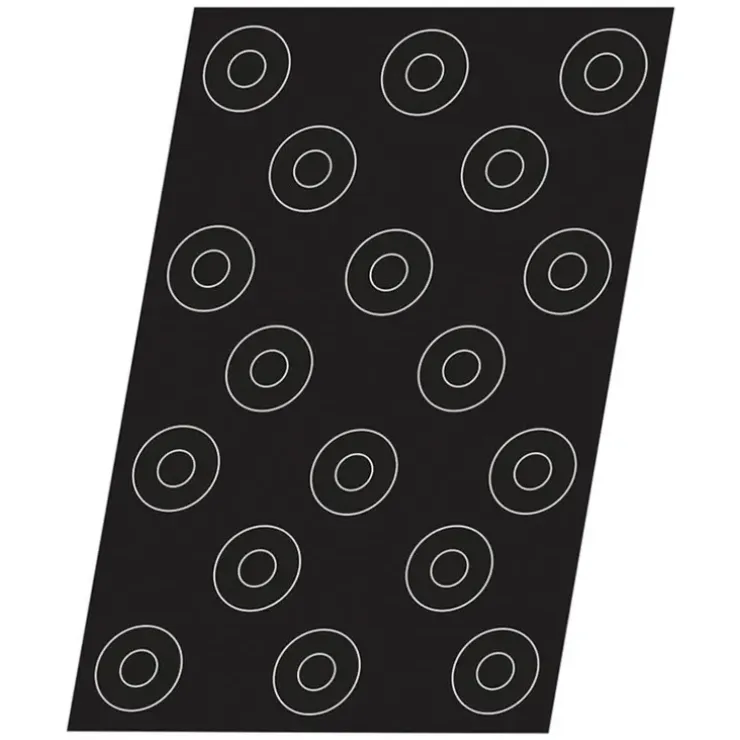 Cerf Dellier Flexipan 60x40 plaque de 18 volcans 7 cm