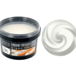 Cerf Dellier Fondant pâtissier blanc 300 g Discount
