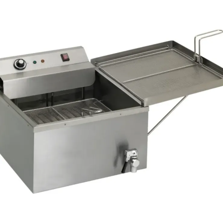 Cerf Dellier Friteuse électrique cuve emboutie beignets
