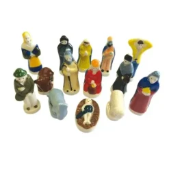 Cerf Dellier Fèves Santons assorties (x14) Outlet