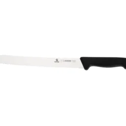 Cerf Dellier Giesser couteau à pain cranté manche noir inox 24 cm Best