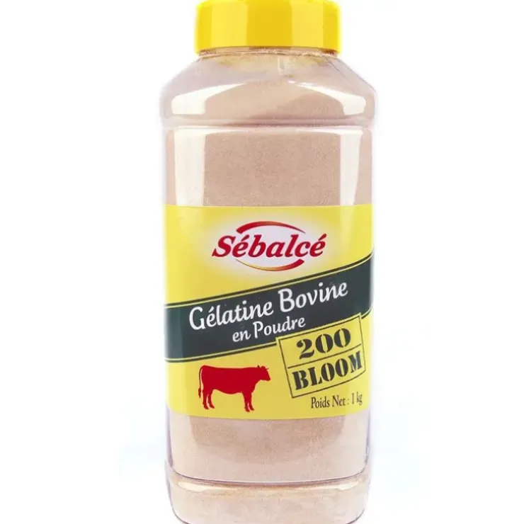 Cerf Dellier Gélatine bovine en poudre 200 Bloom 1 kg Online