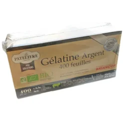Cerf Dellier Gélatine porcine 400 feuilles bio Briançon 1 kg