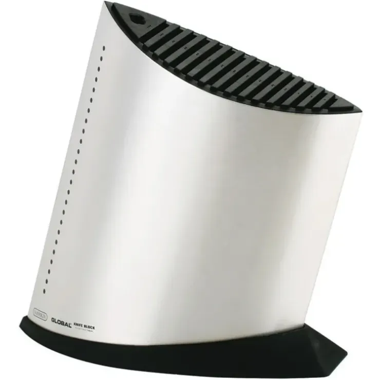 Cerf Dellier Global bloc porte-couteaux inox large Sale
