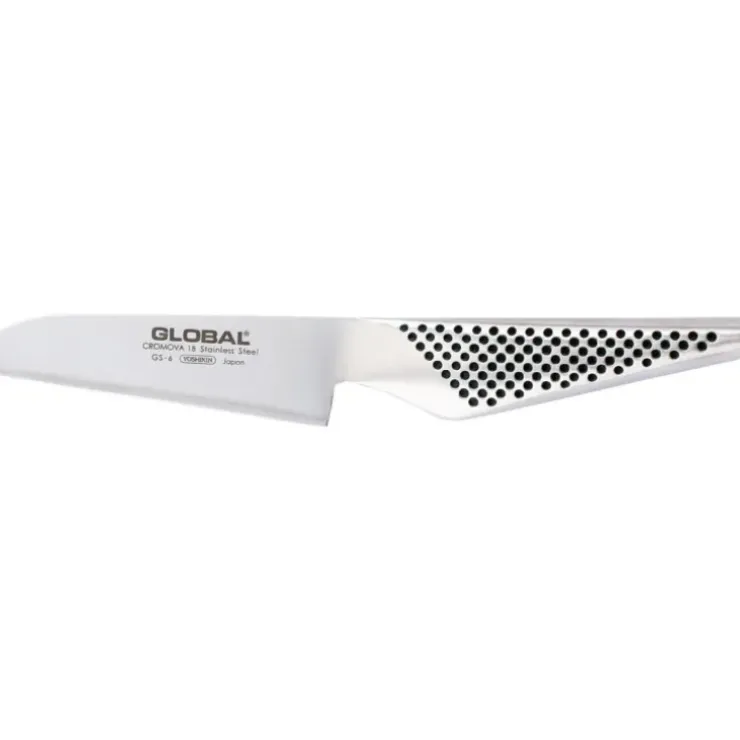 Cerf Dellier Global série GS couteau éplucheur coupe droite GS6 inox 10 cm Sale