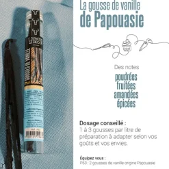 Cerf Dellier Gousse de Vanille Papouasie (x2) Sale